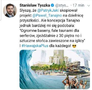 Poparcie najwyższych władz państwowych.